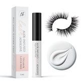 True Beauty Lashes gentle formula lash glue bottle with aloe for sensitive eyes