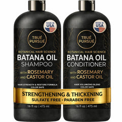trué-pursué shampoing batana en flacon, texture nourrissante et démêlage facile