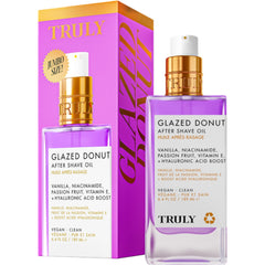Truly Beauty Donut glace huile post-rasage bouteille: hydratation rapide et soin du grain