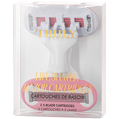 Têtes magnétiques Truly Beauty (2 pièces) avec barres gel pour un rasage doux.