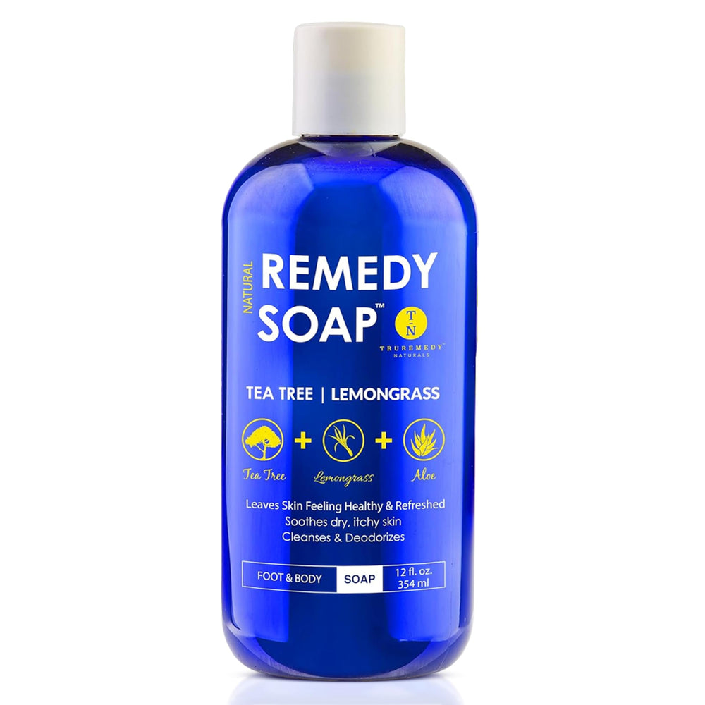 Truremedy Naturals – bouteille-douche-tea-tree-citronnelle : rafraîchissement durable et arômes naturels.