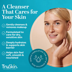 TruSkin acide hyaluronique: hydratation et peau repulpée.