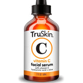 TruSkin Sérum vitamine C - bouteille: éclat et hydratation quotidiens.