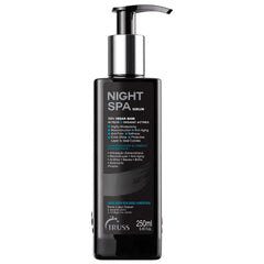 TRUSS Night Spa Serum: bouteille d'huile capillaire hydratante pour cheveux secs.