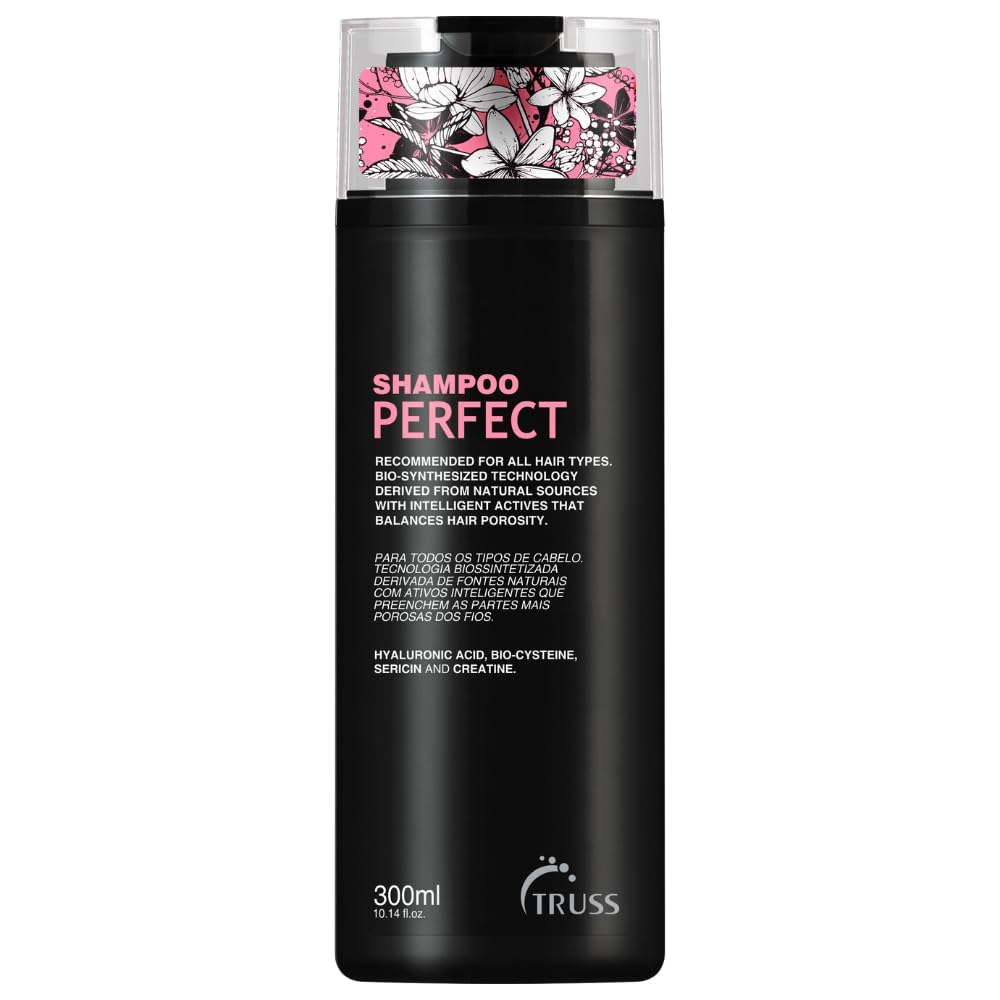TRUSS Shampoing Hydratant pour cheveux endommagés – bouteille prête à hydrater