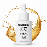 Truth Guy sérum visage-cheveux, favorise densité et élasticité cutanée.