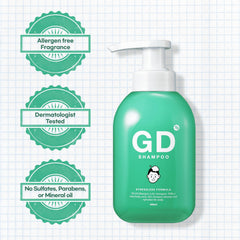 TS GD Shampoo avec probiotiques équilibre le cuir chevelu