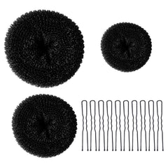 TsMADDTs kit-chignon-donut-noir-3pieces pour coiffage rapide et élégant.