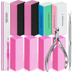 TsMADDTs kit ongles 13 pièces – vue d'ensemble pratique.