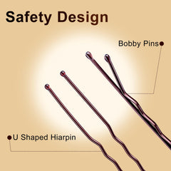 TsMADDTs pinces-cheveux U ondulées, design élégant et fiable.