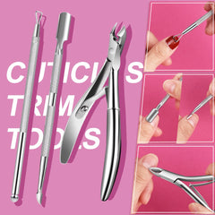 TsMADDTs grattoir triangle-vernis retire délicatement le vernis autour des bords.