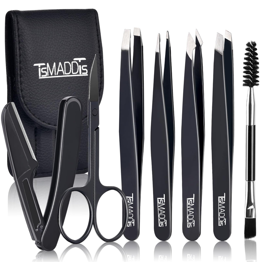 TsMADDTs pinces à sourcils pointues pour une prise précise des poils