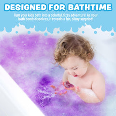 Tub Works bath time fizz colors water for sensory play
