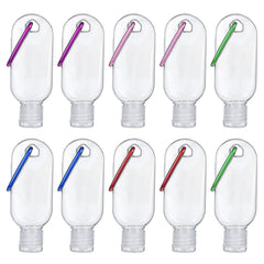 Tucnoeu flacons porte-clés 50 ml, ensemble pratique pour voyage