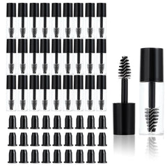 Flacons mascara vides Tucnoeu 3 ml avec brosse, pratique pour retouches rapides.