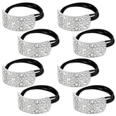 Tucnoeu serre-cheveux cristal argent pour un look chic et durable.