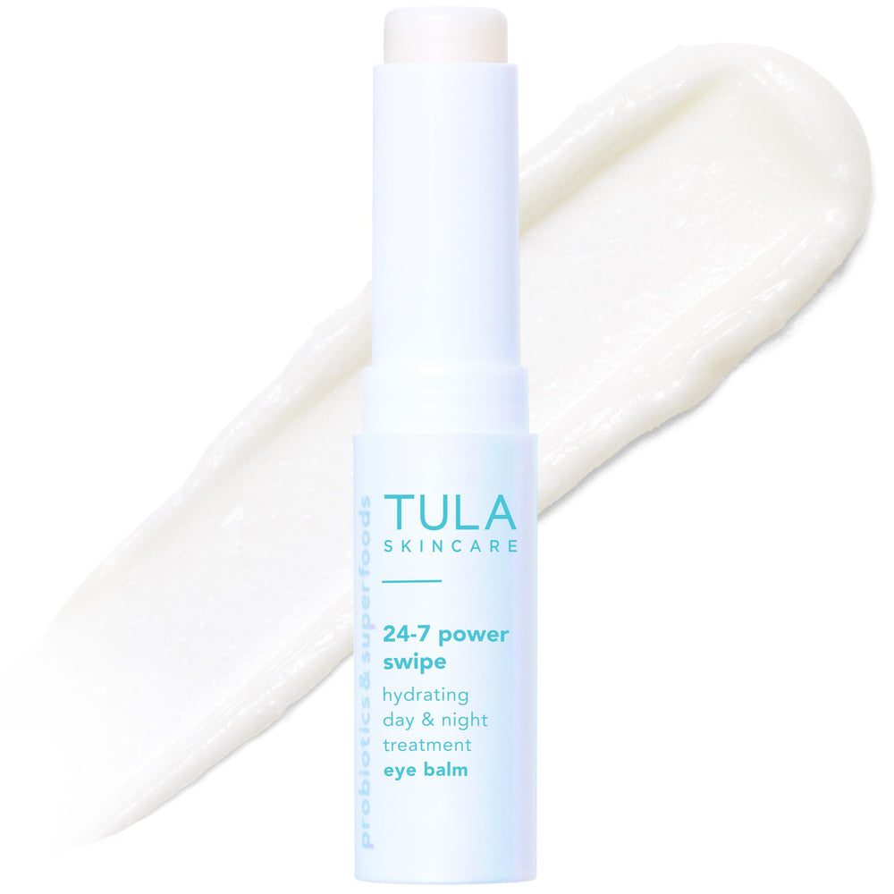 Soin TULA 24-7 Power Swipe Yeux hydratant, application facile et portable