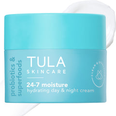 TULA 24-7: emballage du produit pour hydratation quotidienne