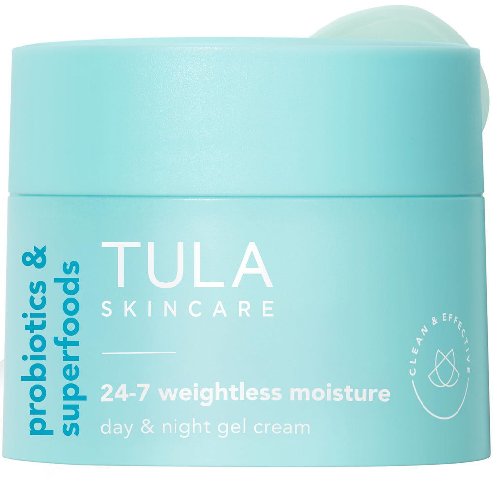 TULA Hydratant gel 24-7 format voyage, hydratation rapide pour visage