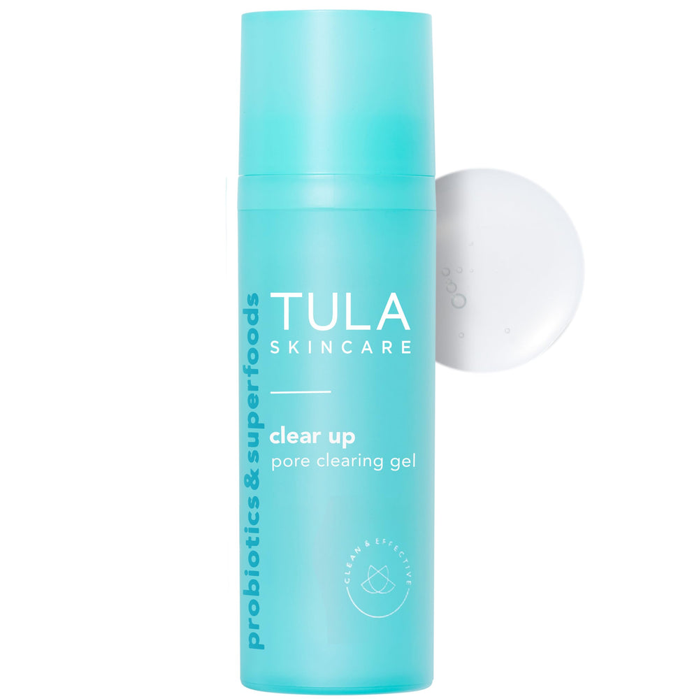 TULA purifiant pore gel : purifie les pores et uniformise le teint.