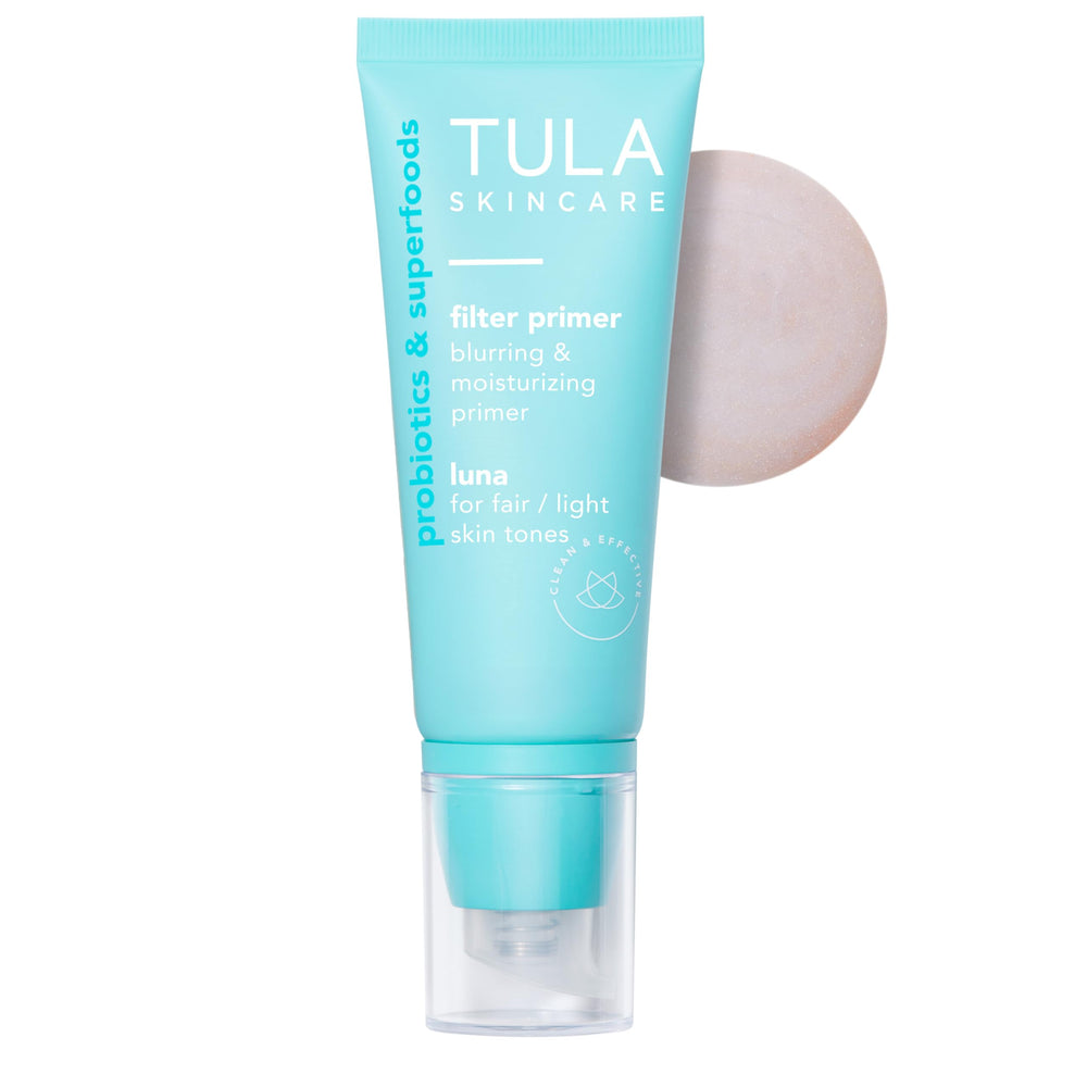Base TULA Luna, bouteille pompe pratique pour une application rapide et mesurée.