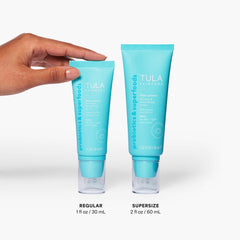 Échantillon-teinte uniforme TULA Luna pour un teint visiblement plus homogène.