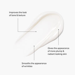 TULA texture crème nuit, fini velouté qui hydrate en profondeur.