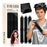Boucles sans chaleur Tulobi en ensemble de 3 rouleaux pour la nuit