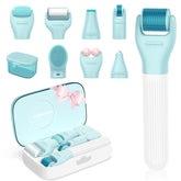 TUMAKOU Derma Roller 10-en-1 Visage: soin précis et agréable pour la peau du visage