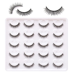 Cils Tumzzle courts pour un look naturel et léger
