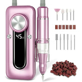 TUOBEO Nail Drill kit sans fil prêt a l emploi pour manucure professionnelle