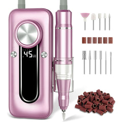 TUOBEO Nail Drill kit sans fil prêt a l emploi pour manucure professionnelle