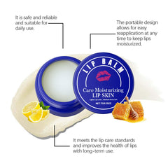 Lip Lightening Balm TUOSHITONG appliqué sur les lèvres, révèle une teinte naturelle et lumineuse.