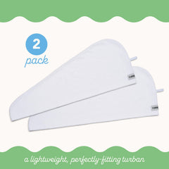 Turbie Twist absorption rapide: serviette cheveux pour sécher rapidement sans abîmer.
