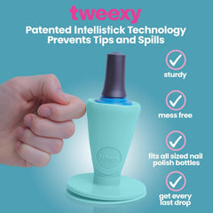Tweexy Maintien sécurisé évitant fuites et bavures lors de l’application.
