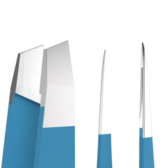 TWEEZER GURU acier inoxydable mat pour une prise en main sûre.