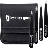 Tweezer Guru ensemble-pinces-a-epiler-sourcils: précision fiable pour des contours nets.