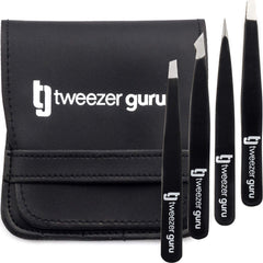 Tweezer Guru ensemble-pinces-a-epiler-sourcils: précision fiable pour des contours nets.