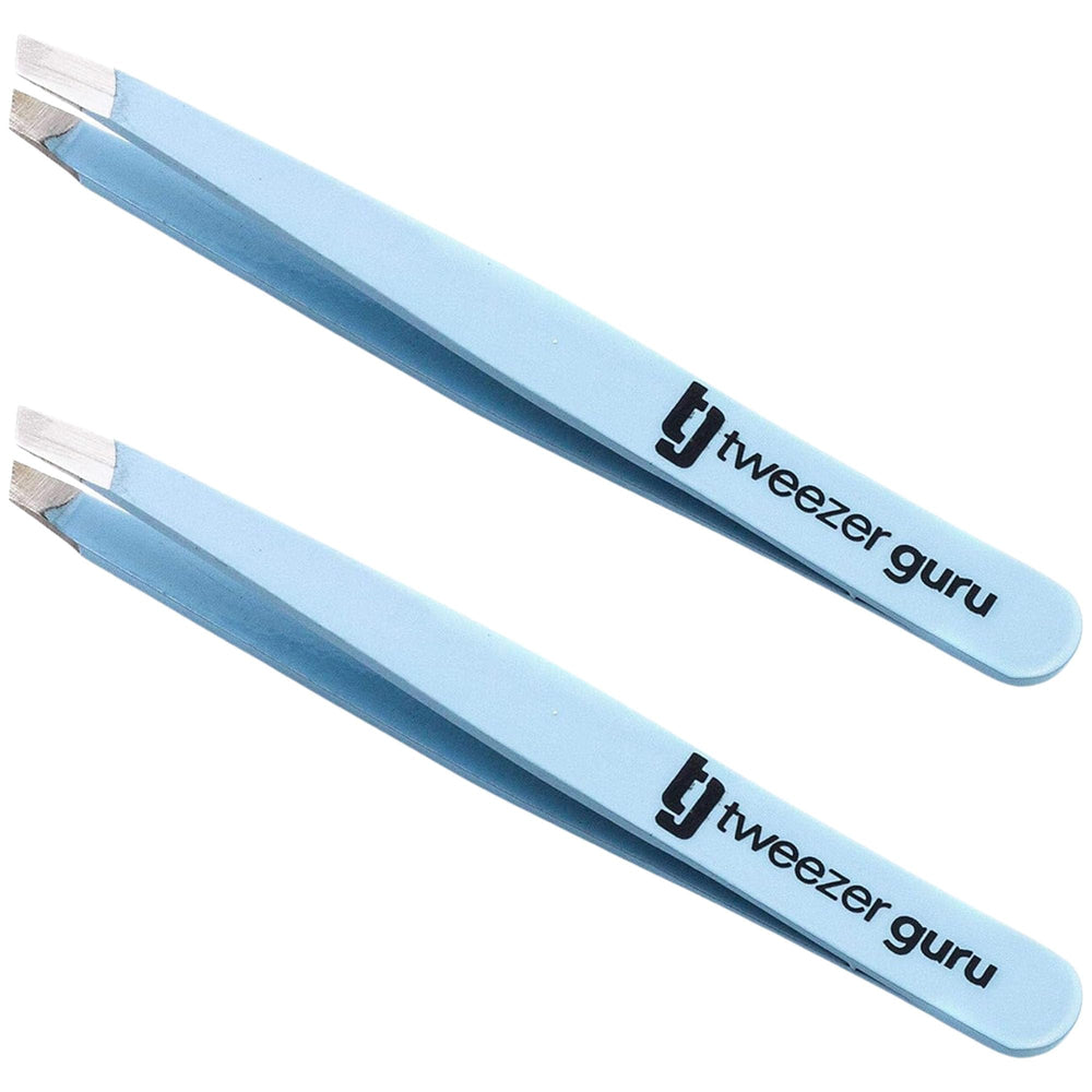 TWEEZER GURU Pinces précision angulees pour tirage contrôlé des poils fins
