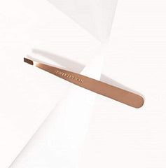 Tweezerman rose dore prise en main confortable et robuste