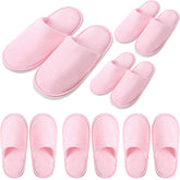 Twistover ensemble de 6 chaussons enfants prêt à l’emploi pour voyages et invités.