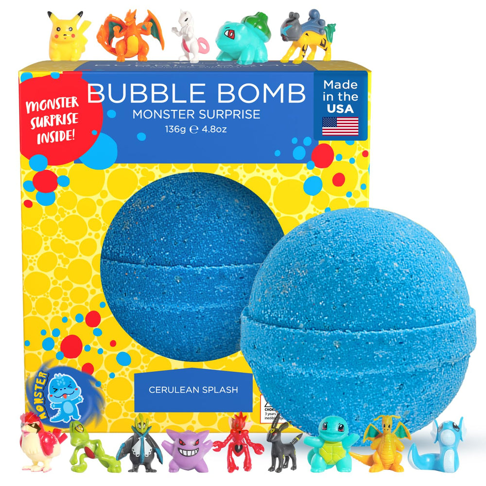 Two Sisters Poke Monster: bombe bain avec surprise incluse pour enfant, pack unique