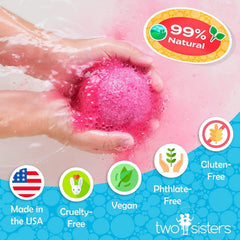 Two Sisters bombe-bain ninja bulles colorées et parfums fruités