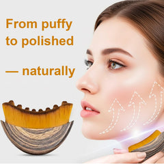Gua sha TWPER inox cœur – contour du visage défini et frais