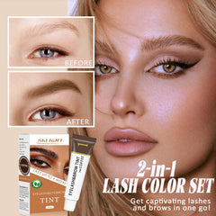 TYAYW kit couleur cils-sourcils, ingrédients naturels pour une apparence saine.