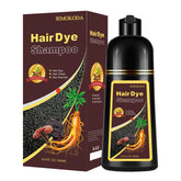 TYAYW Shampoing colorant châtain brun: couleur durable en quelques minutes