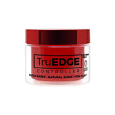 Tyche TruEDGE Controle Extreme – bouteille clairement présentée, tenue longue durée.