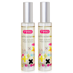 TYMO Protecteur thermique en flacon argan protégeant les cheveux.