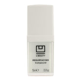 U Beauty Resurfacing Compound Serum, bouteille élégante prête à l’emploi, teint plus homogène.