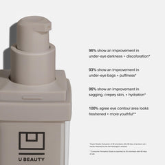 U Beauty Return Eye Concentrate texture crème légère pour le contour des yeux